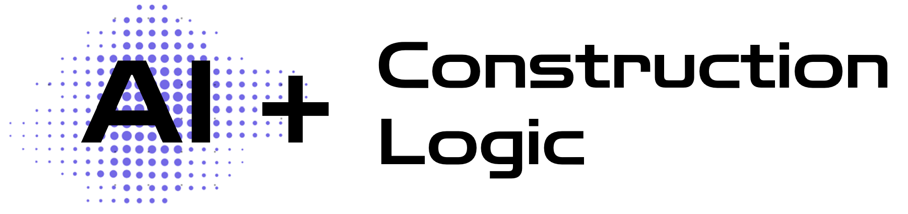 AI + Construction Logic with logo branding