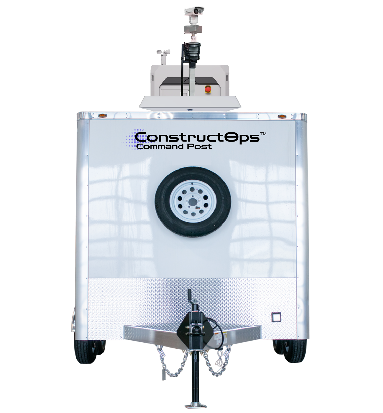 ConstructOps Command Post Trailer 7 Front Profile