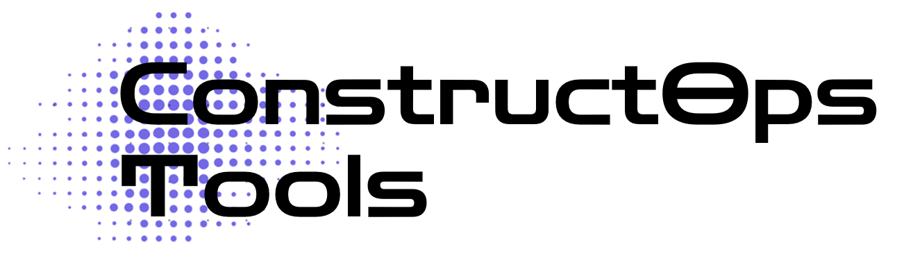 ConstructOps Tools with logo branding